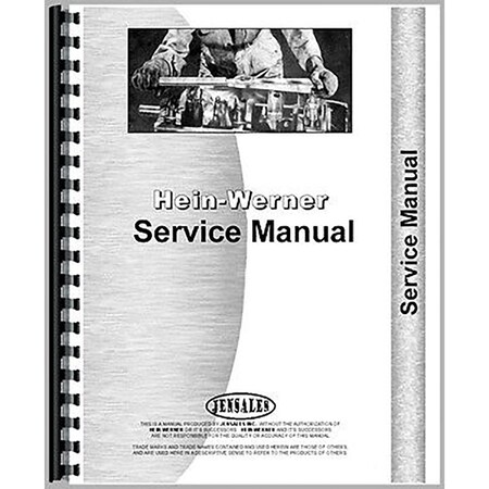 Service Manual For Hein-Werner C12 Excavator Attachment